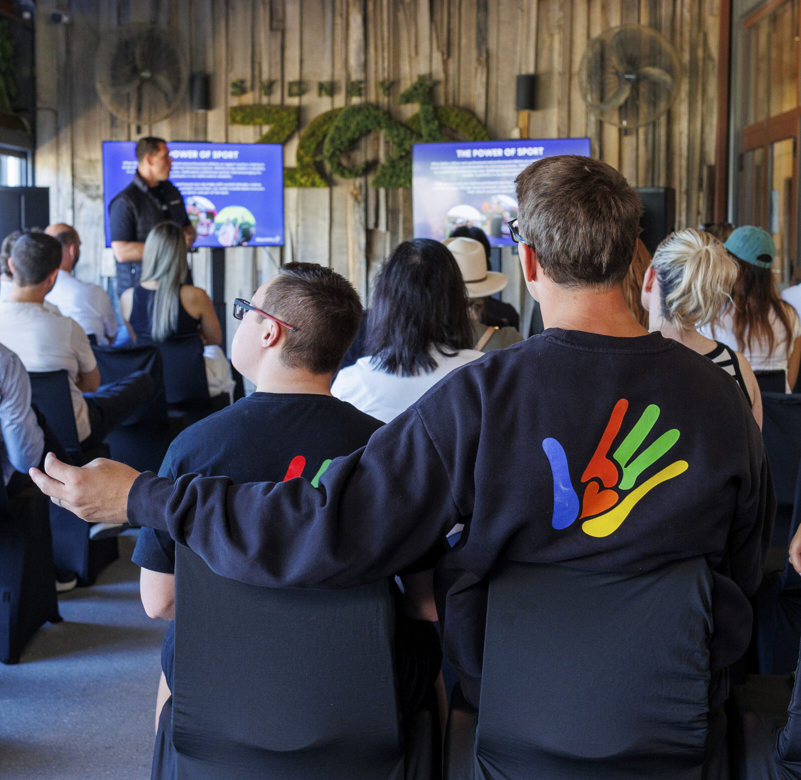 A What Ability Foundation Let's Talk Inclusion workshop being delivered to a corporate team