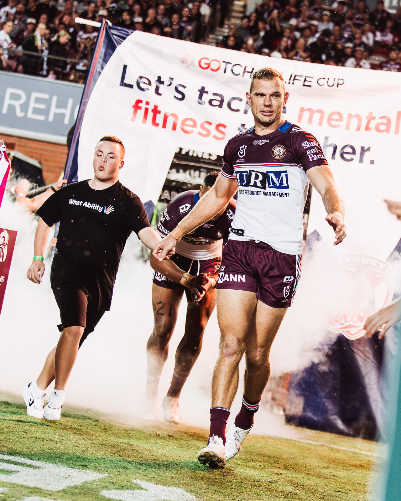 What Ability Foundation participants at an NRL matchday experience